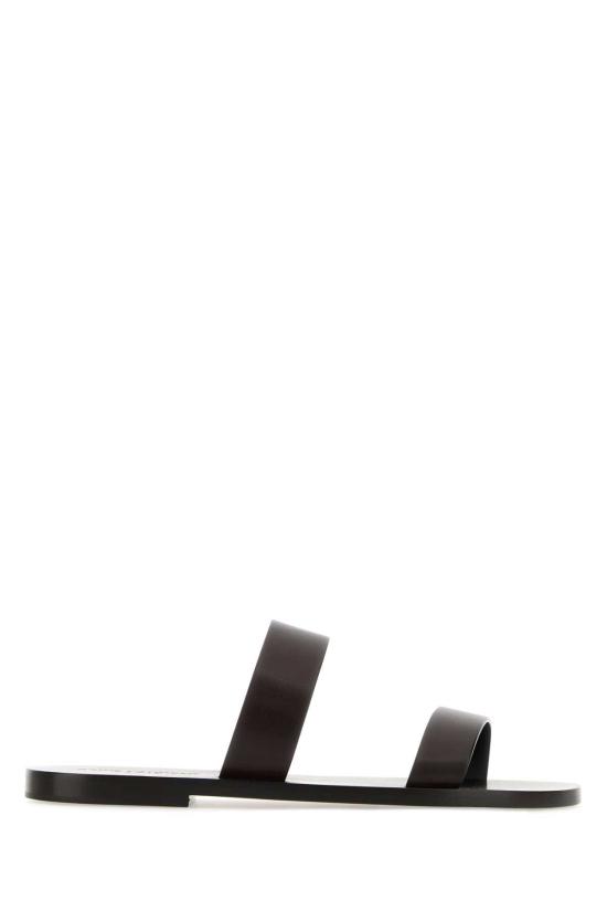  생로랑 뮬/슬리퍼 776917DWE00 2023 Brown