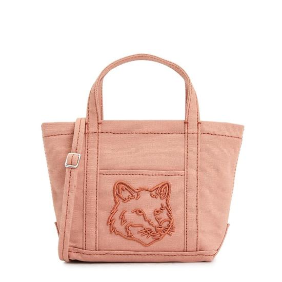 25SS 메종키츠네 토트백 LW05103WW01070088 PORCELAINE PINK DOM