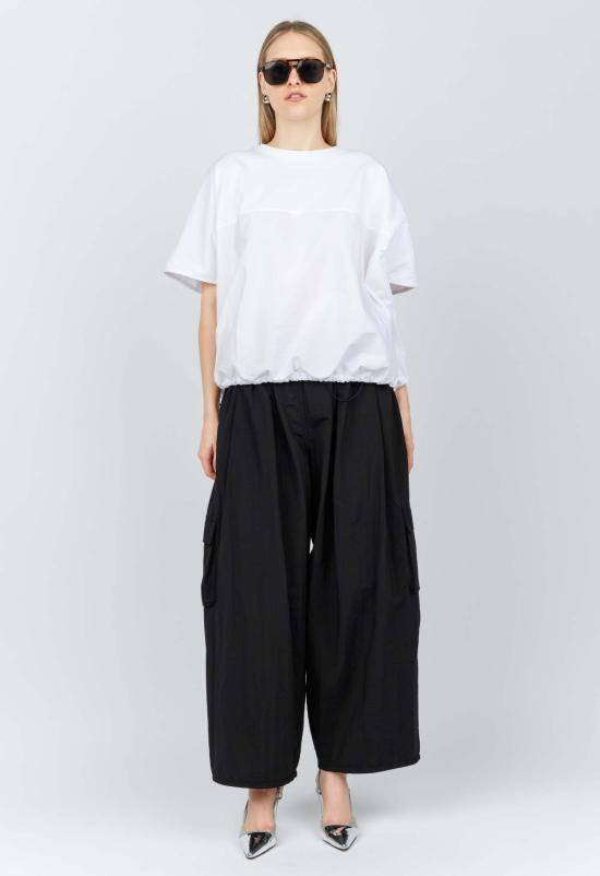  더 엔케이씨 스토어 스트레이트 팬츠 NKC 낙하산 바지 블랙 - THE NKC STORE