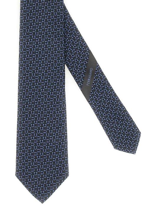 25SS 살바토레 페라가모 넥타이 778697 351228002 BLUE - SALVATORE FERRAGAMO
