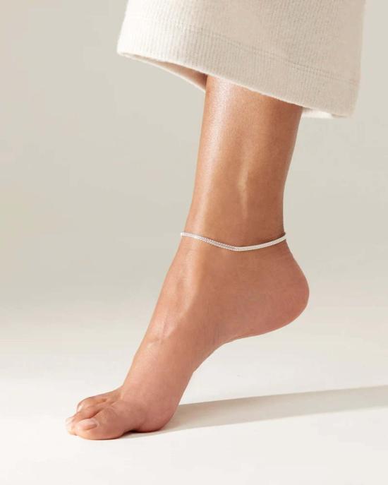  제니 버드 팔찌 마렌 체인 앵클릿 실버 - JENNY BIRD