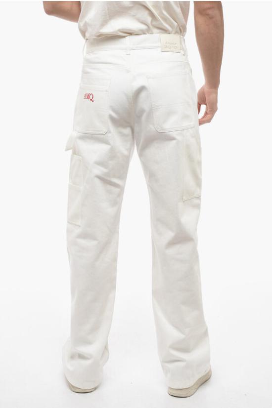 알렉산더 맥퀸 데님 팬츠 726568QUY83 9000 White - ALEXANDER MCQUEEN