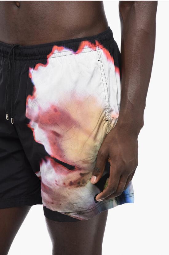  알렉산더 맥퀸 스윔팬츠 751061 4419Q 1088 Black - ALEXANDER MCQUEEN