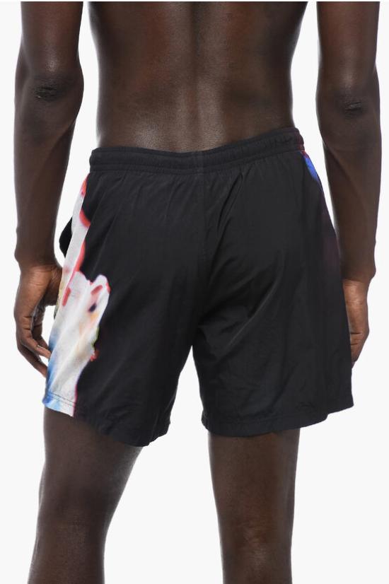  알렉산더 맥퀸 스윔팬츠 751061 4419Q 1088 Black - ALEXANDER MCQUEEN