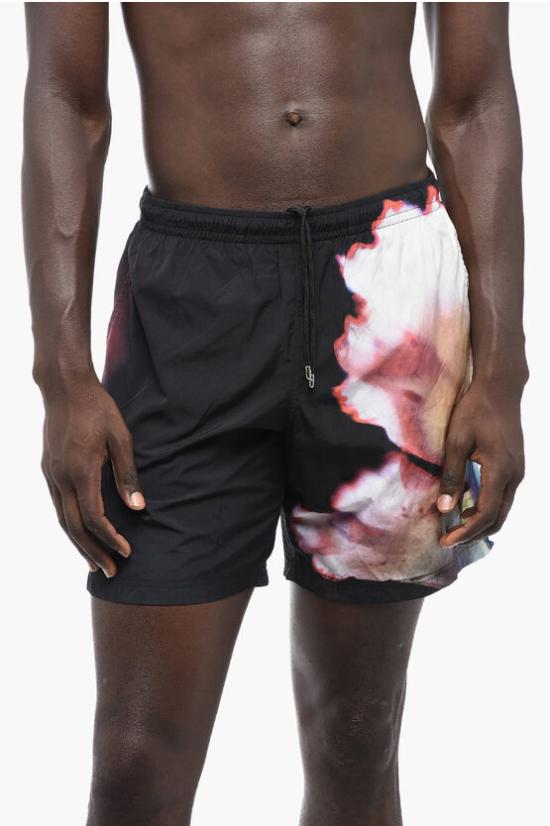  알렉산더 맥퀸 스윔팬츠 751061 4419Q 1088 Black