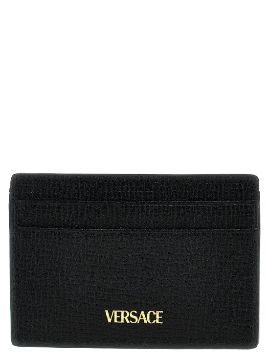 25FW 베르사체 라 메두사 카드 홀더 DPN24671A105441B00V Black - VERSACE