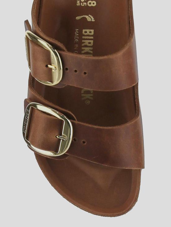 26SS 버켄스탁 아리조나 버클 뮬/슬리퍼 1011073 Brown - BIRKENSTOCK
