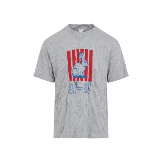 25SS 보테가베네타 반팔 티셔츠 833132 V5K50 1367 LIGHT GREY MELANGE - BOTTEGA VENETA