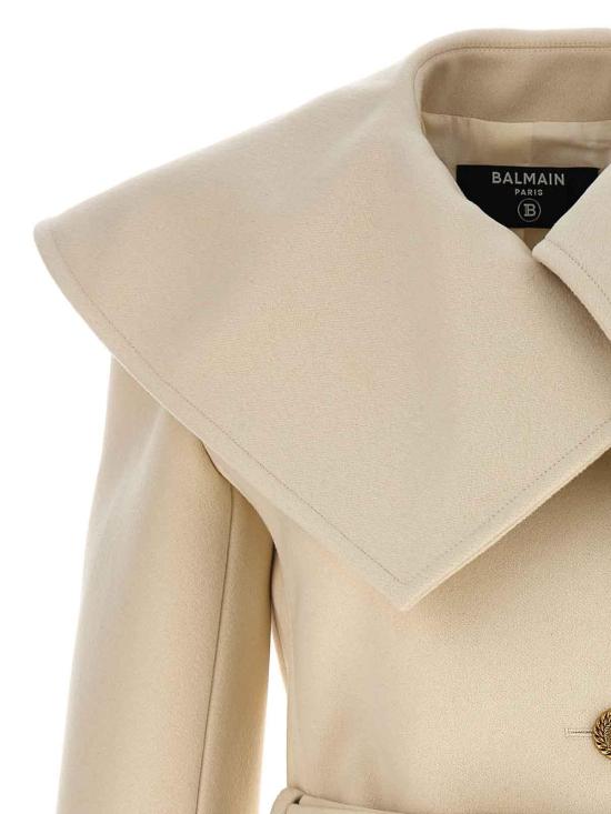  발망 의류 BF0TE160WB720FA White - BALMAIN