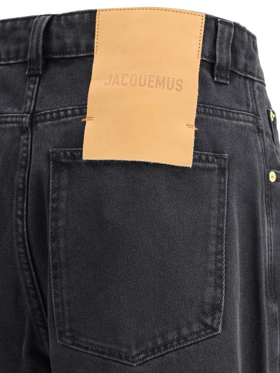  자크뮈스 데님 팬츠 24E241DE0381515 990 BLACK - JACQUEMUS