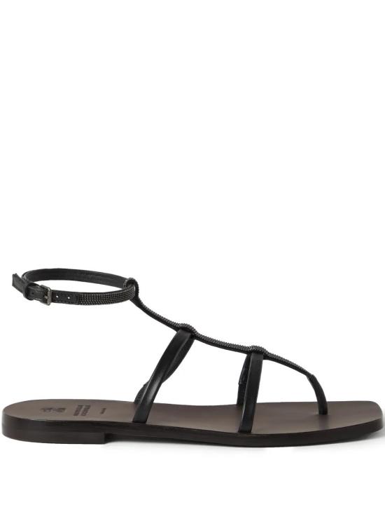 25SS 브루넬로 쿠치넬리 샌들 MZSKC2983 C101 NERO