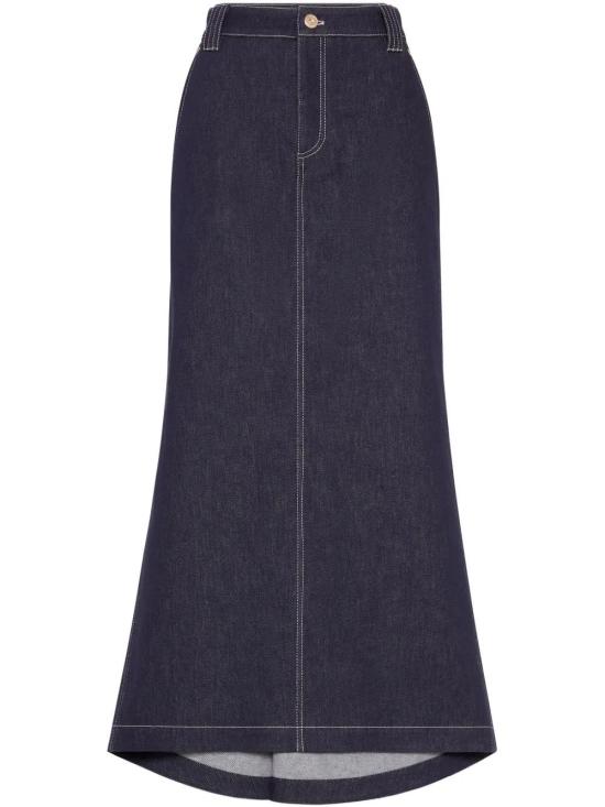 25SS 브루넬로 쿠치넬리 롱 스커트 ML133G3776 C551 BLU