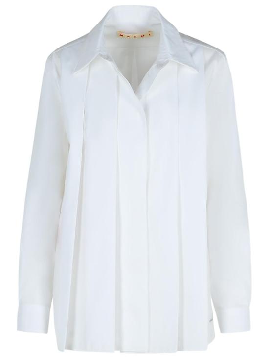 25SS 마르니 탑 CAMA0619S0U TC223 00W01 White