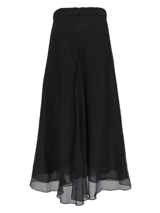 25SS 브루넬로 쿠치넬리 롱 스커트 MF940G3810 C101 NERO - BRUNELLO CUCINELLI