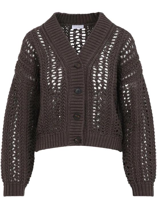 25SS 브루넬로 쿠치넬리 가디건 M8E389106 C8705 CHOCOLATE