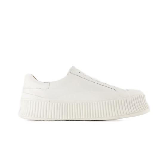  질샌더 스니커즈 J15WS0002P4833102 White