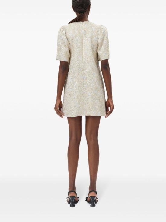 25SS 가니 숏 원피스 W0036 Gold - GANNI