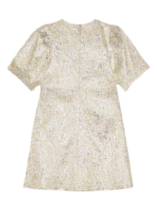 25SS 가니 숏 원피스 W0036 Gold - GANNI