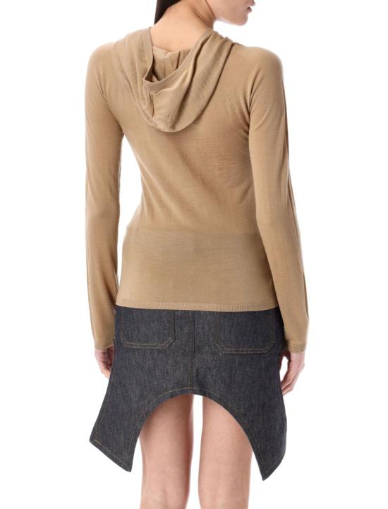 24FW 쿠레쥬 니트웨어 424MPU200FI0060 Neutrals - COURREGES