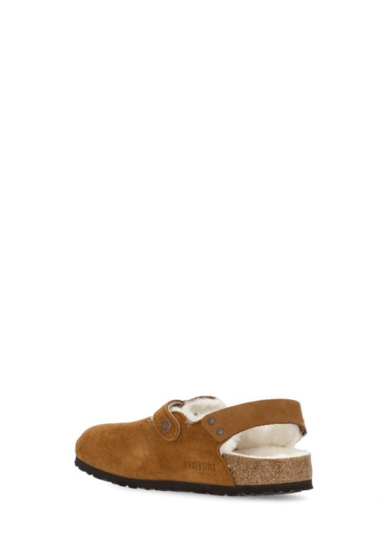 25FW 버켄스탁 샌들 1028382TOKIO SHEARLINGMINK Brown - BIRKENSTOCK