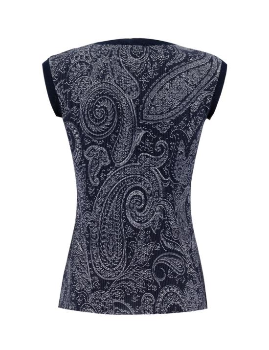  에트로 민소매 티셔츠 12698 9767 200 Grey - ETRO