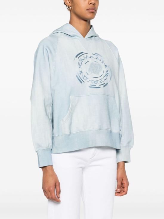 25SS 에르마노 설비노 후드 티셔츠 D461M302RSTEKY White - ERMANNO SCERVINO