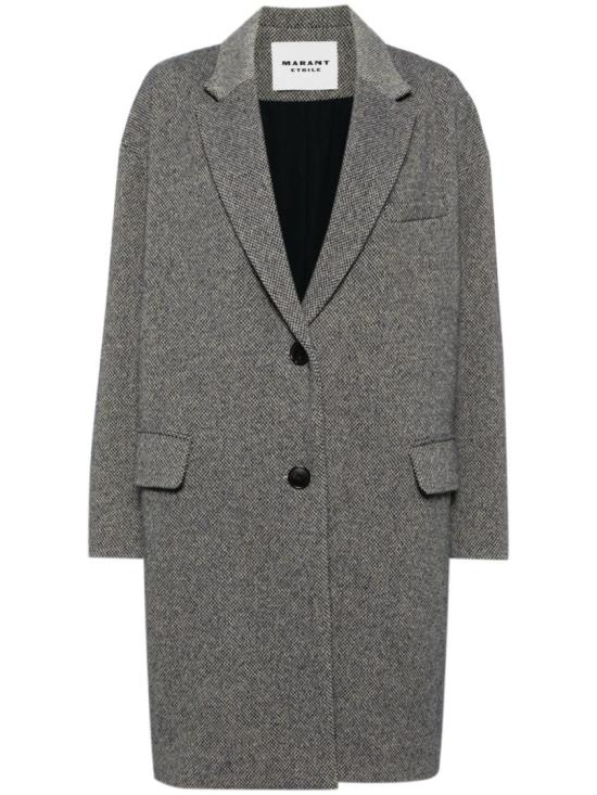 24FW 이자벨마랑에뚜왈 코트 MA0087FB Grey - ISABEL MARANT ETOILE