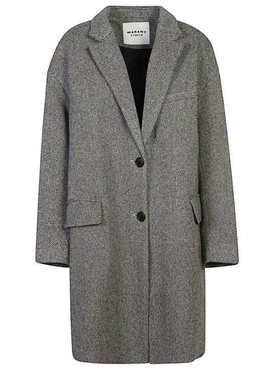 24FW 이자벨마랑에뚜왈 코트 MA0087FB Grey