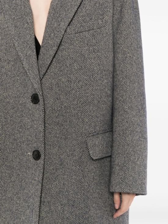 24FW 이자벨마랑에뚜왈 코트 MA0087FB Grey - ISABEL MARANT ETOILE