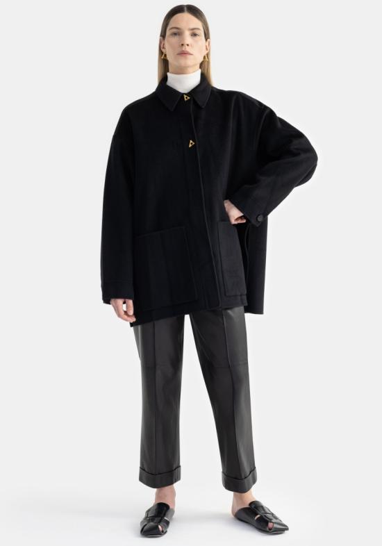 24FW 에어론 자켓 크레인 - 실크 블렌드 - AERON