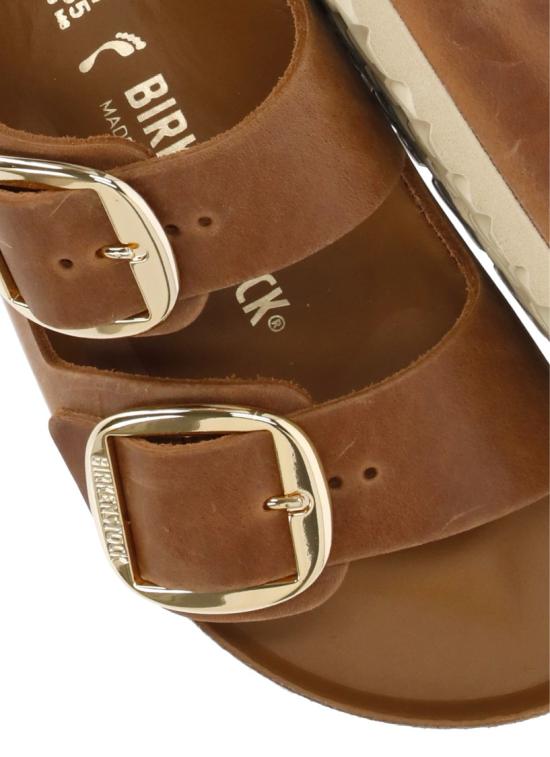 25SS 버켄스탁 샌들 1011073ARIZONA BIG BUCKLECOGNAC Brown - BIRKENSTOCK