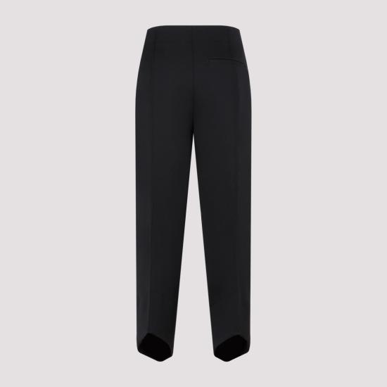 24FW 보테가베네타 스트레이트 팬츠 708514 VKIV0 Black - BOTTEGA VENETA
