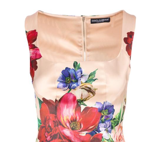 25SS 돌체앤가바나 미디 원피스 F6TTYT FSIB5H25PR Pink - DOLCE & GABBANA