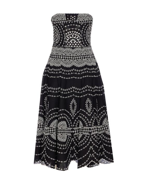 25SS 차로루이즈 미디 원피스 254611 BLACK Black - CHARORUIZ