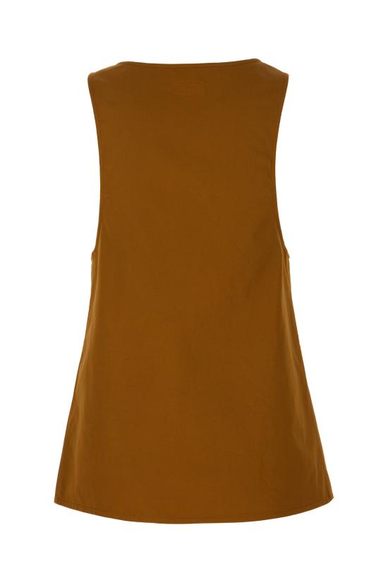  생로랑 민소매 티셔츠 790097Y7I17 3653 Kaki - SAINT LAURENT