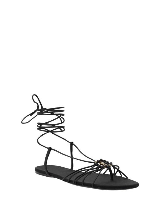 25SS 생로랑 플랫 슈즈 820656AAEOF 1000 Black - SAINT LAURENT