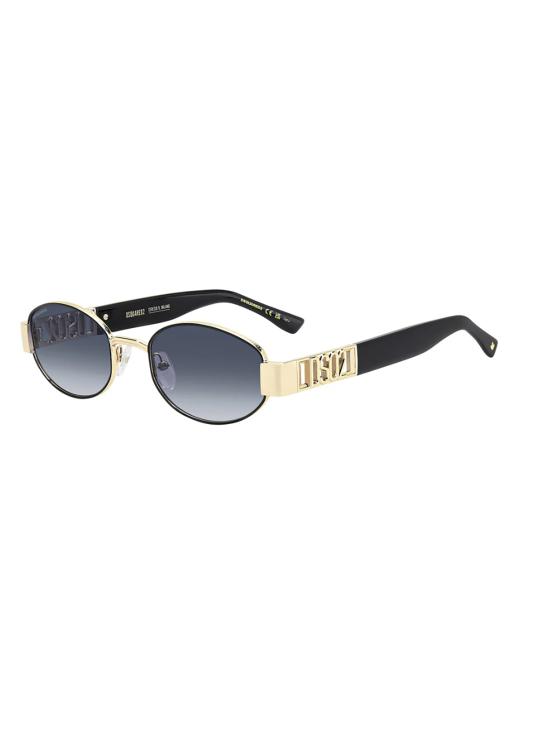 25SS 디스퀘어드2 선글라스 D2 0155 S 0NZ 08 MTGOLD BLACK - DSQUARED2
