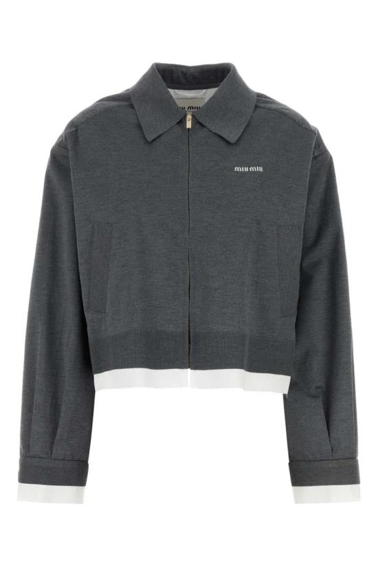 25SS 미우미우 자켓 ML1131SOOO15Q9 F0I13 SLATEWHITE