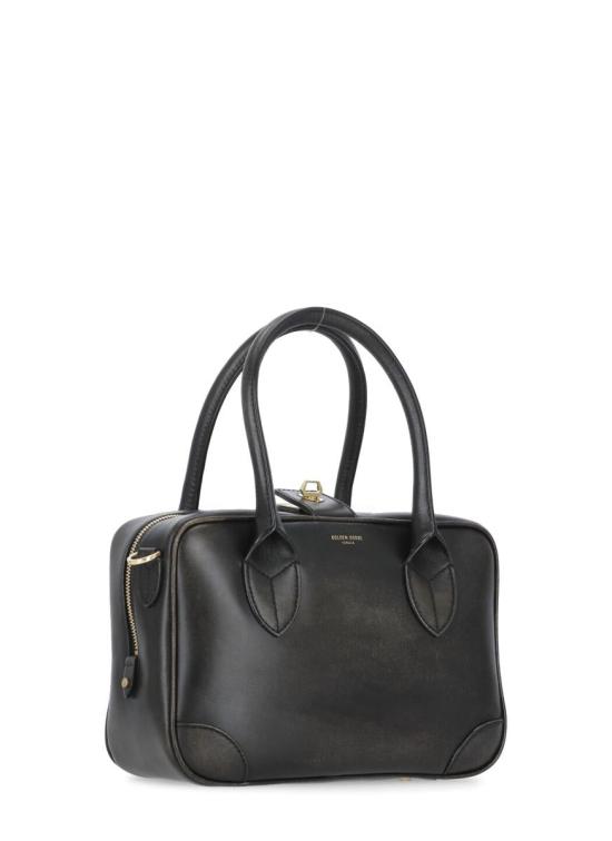 25SS 골든구스 토트백 GWA00470 A000715 90100VITA BAG DISTRESSED Black - GOLDEN GOOSE