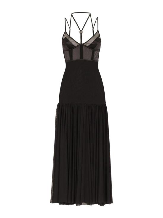 24FW 돌체앤가바나 롱 스커트 F6DCJTFLREYN0000 Black