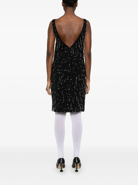  모스키노 미디 스커트 0425J04111555 Black - MOSCHINO