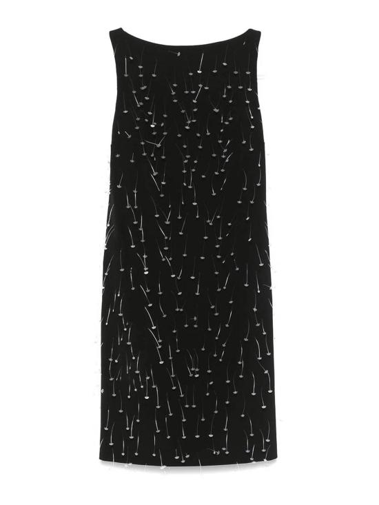  모스키노 미디 스커트 0425J04111555 Black