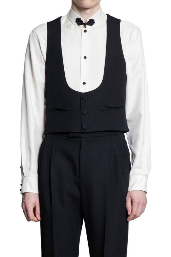 25SS 발렌티노 가라바니 베스트 6V0CFA65AK8 0NO Black