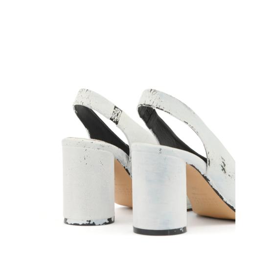 25SS MM6 메종마르지엘라 힐/펌프스 P8306 S66WP0104 H5515 WHITE - MM6 MAISON MARGIELA