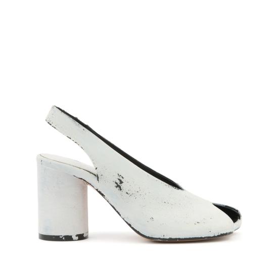 25SS MM6 메종마르지엘라 힐/펌프스 P8306 S66WP0104 H5515 WHITE