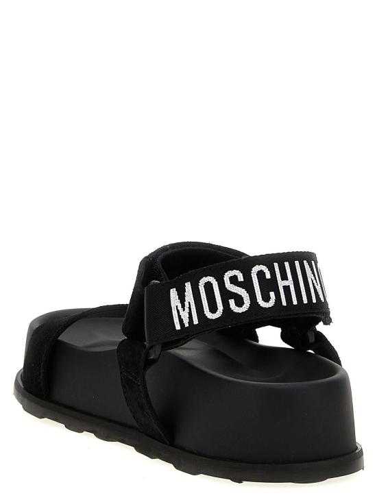 25SS 모스키노 샌들 MA16254I1MME0000 Black - MOSCHINO