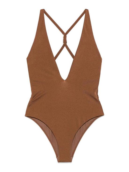  베르사체 숏 원피스 1A1456010183671NG80 Brown