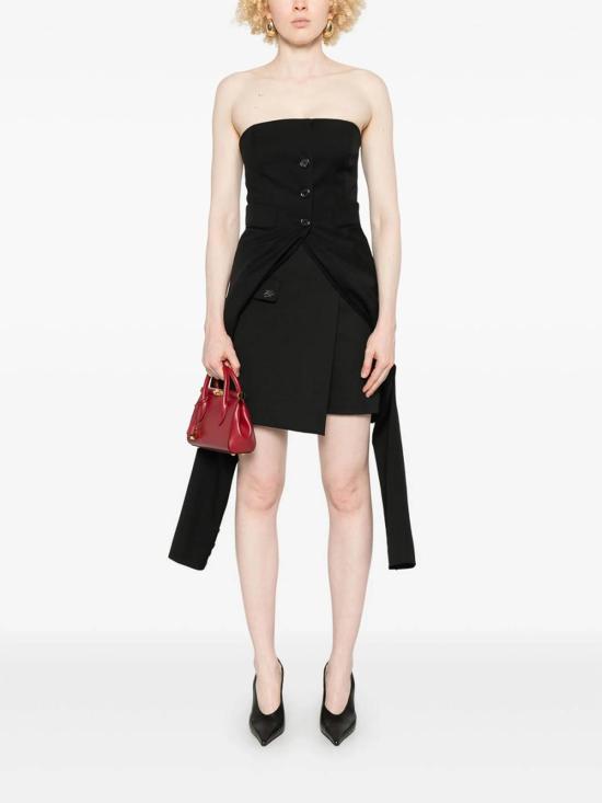  모스키노 민소매 티셔츠 0418J08030555 Black - MOSCHINO