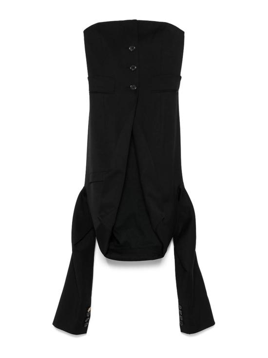  모스키노 민소매 티셔츠 0418J08030555 Black