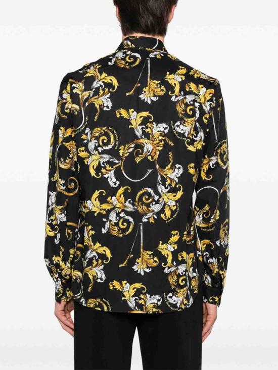  베르사체 긴팔 셔츠 78GAL2S0NS630G89 Black - VERSACE